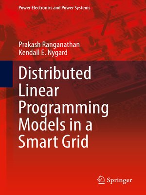 cover image of Distributed Linear Programming Models in a Smart Grid